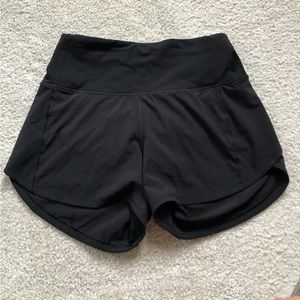 Lululemon speed up shorts high rise 4 inch